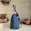 Louis new arrival denim neverfull bag size: 46*28*15 cm