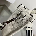 Pra Mini Shoulder Bag White For Women, Women’s Bags 7.9in/20cm