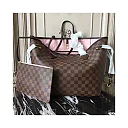 L N41603 Neverfull MM Shoulder Bag Damier Ebene Canvas