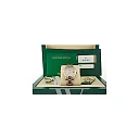 Datejust 31 White Mother of Pearl Roman Large VI set with Diamond Dial Diamond Bezel 18K Rose Gold Two Tone Ladies Watch 178341