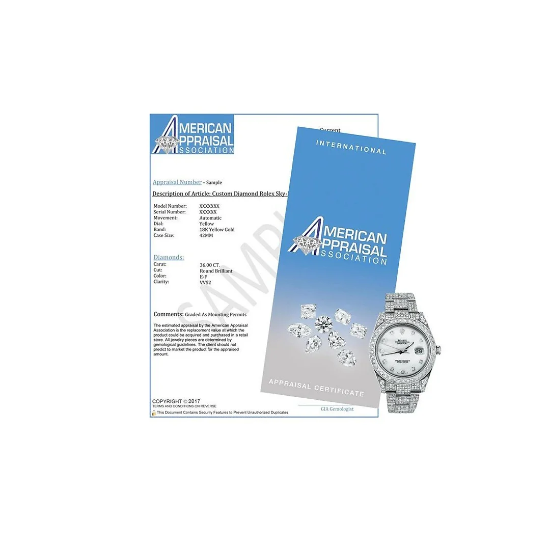 Datejust 36 Black Jubilee design set with Diamonds Dial 18k White Gold Diamond Bezel Jubilee Men’s Watch 116244