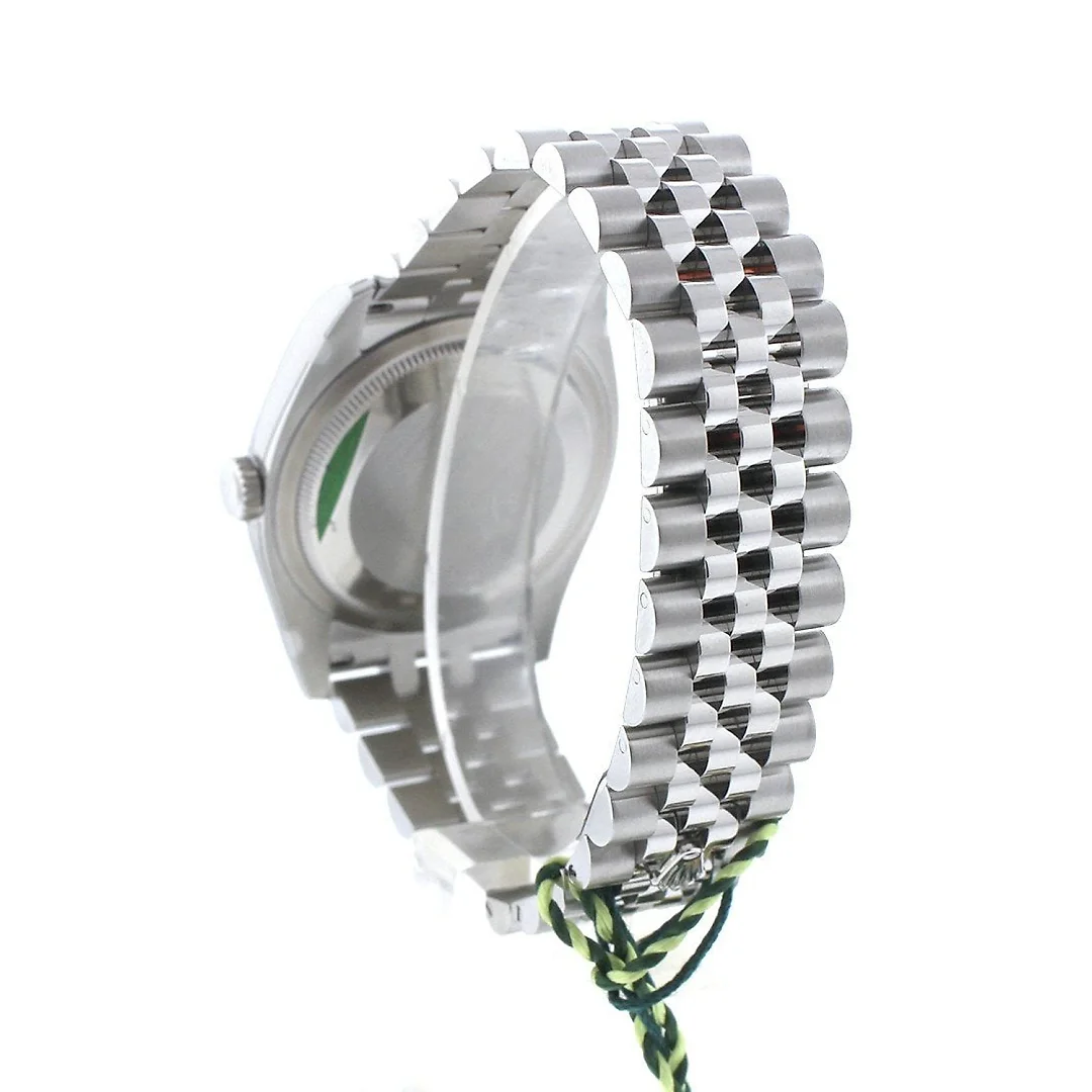 Datejust 36 Black Jubilee design set with Diamonds Dial 18k White Gold Diamond Bezel Jubilee Men’s Watch 116244