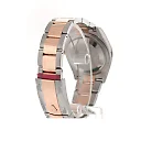 Datejust 36 Dark Rhodium Dial Fluted Rose Gold Two Tone Watch 126231 NP