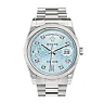 Day Date 36 Ice Blue Jubilee design set with diamonds Dial President Men’s Watch 118206