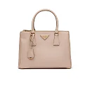 PP Galleria Saffiano Leather Medium Bag in Powder Pink