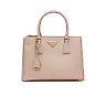 PP Galleria Saffiano Leather Medium Bag in Powder Pink