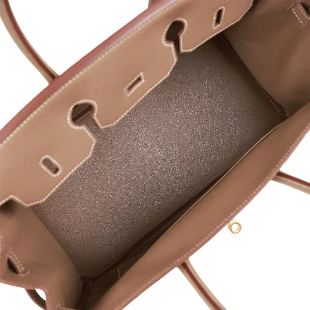 H Birkin 35 Etoupe Togo Gold Hardware