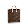 L-bag M40805 Sac Plat NM Tote Bag Monogram Canvas