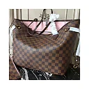 L N41603 Neverfull MM Shoulder Bag Damier Ebene Canvas