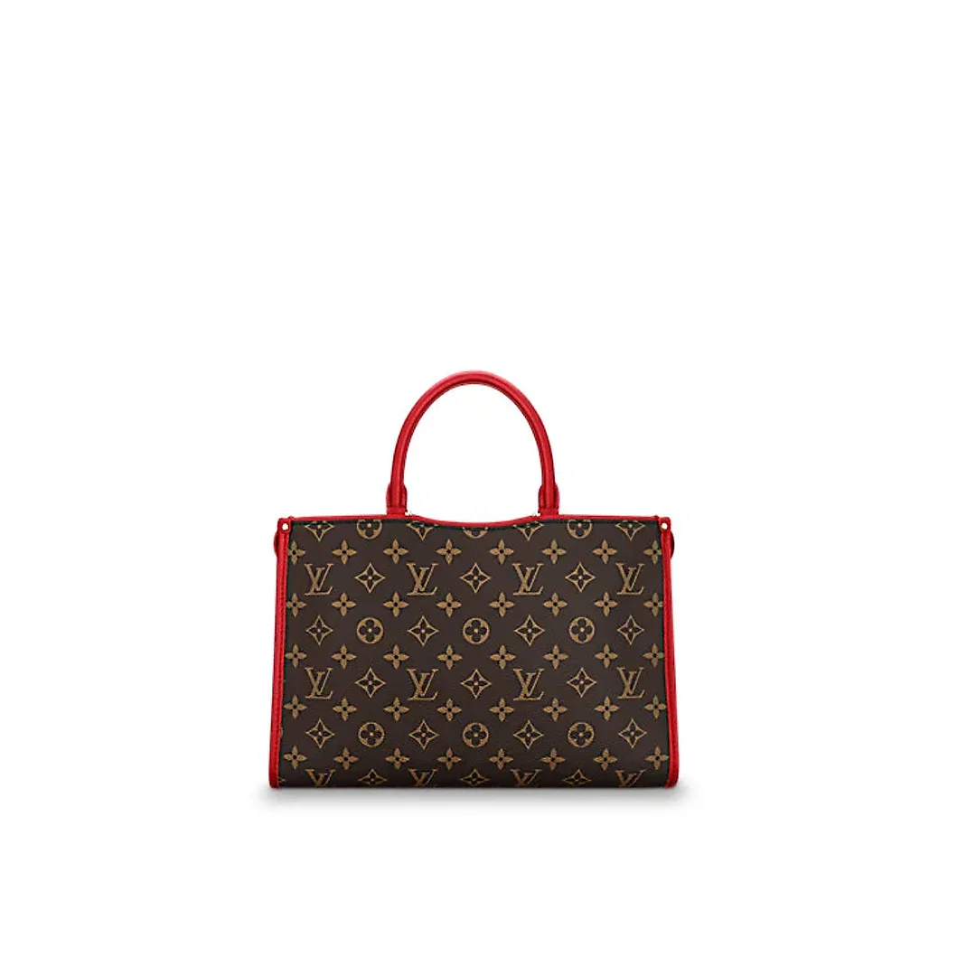 L-bag Monogram Canvas POPINCOURT PM RED