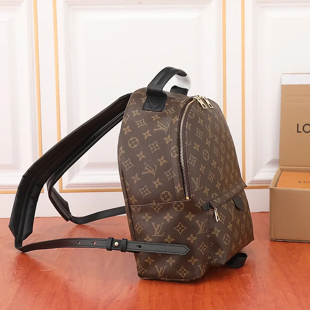 Louis MONOGRAM BACKPACK women backpack bag size : 28*33*16 cm