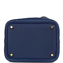 H Picotin Lock 18 Bleu Saphir Clemence Gold Hardware