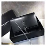 Y Black Kate Medium Leather Shoulder Bag
