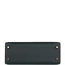 H Kelly Sellier 25 Vert Rousseau Madame and Shiny Niloticus Crocodile Touch Gold Hardware
