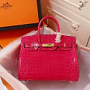 H Birkin 25, 30, 35  Electric Shiny Niloticus Crocodile gold Hardware