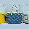 Louis neverfull denim new arrival size : 32*29*17 cm