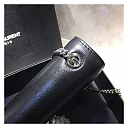 Y Black Kate Medium Leather Shoulder Bag
