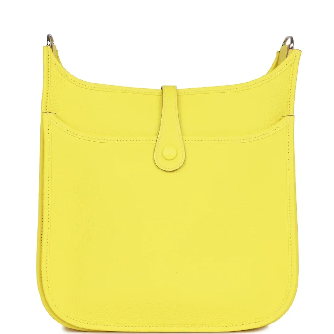 H Evelyne III PM Lime Clemence Palladium Hardware