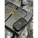 Y Lou Mini Bag In Quilted  Grain  De Poudre Embossed Leather