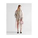 PP Medium antique nappa leather top handle bag – Alabaster Pink