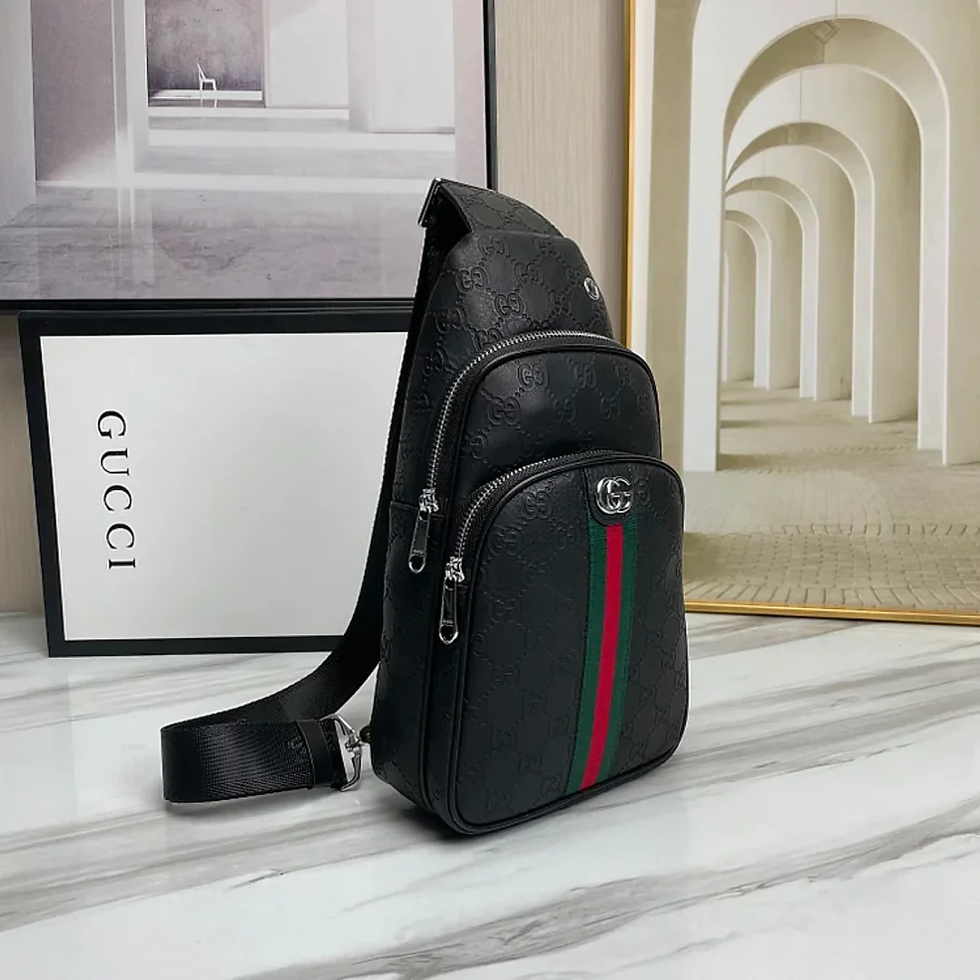 GG new arrival man bag size : 17x30x8 cm