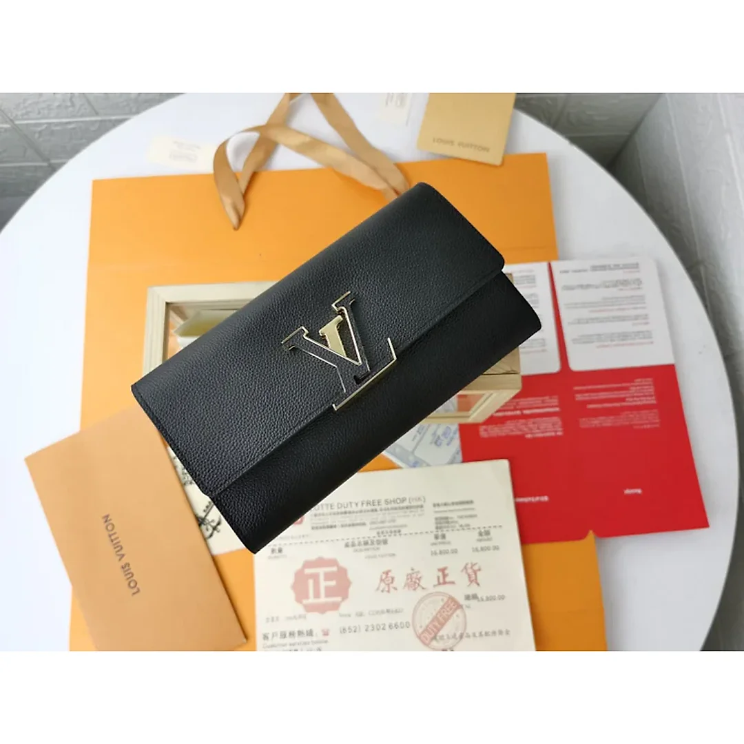 L Capucines new arrival wallet top quality 4 colours