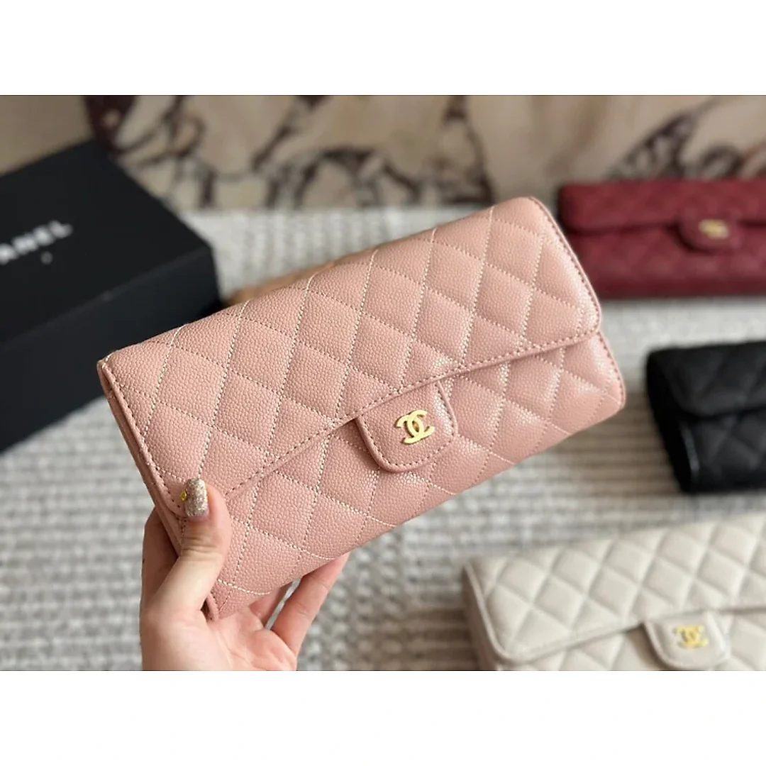 Cc new arrival woc caviar leather bag size: 22cm