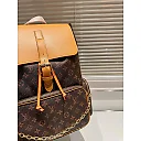 Louis Petite Malle Monogram backpack bag size : 37*45 cm