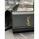 Y Kate Medium In Grain Poudre embossed Leather Bag 2 colours