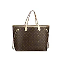 L M40157 Neverfull GM Shoulder Bag Monogram Canvas