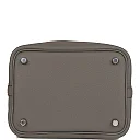 H Picotin Lock 18 Gris Meyer Clemence Palladium Hardware