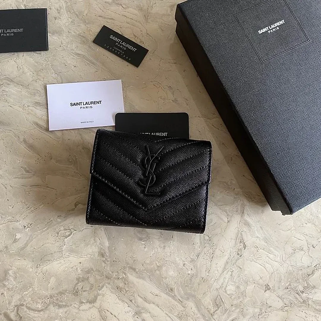Y wallet black SIZE:12.5x10x2.5CM 07