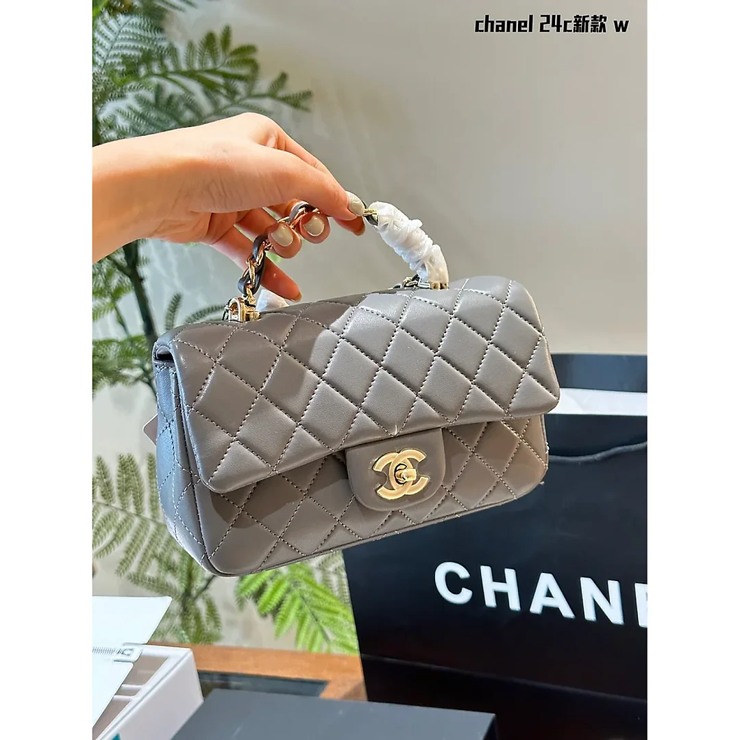 CC HANDLE MINI CF bag size: 20*12*6CM