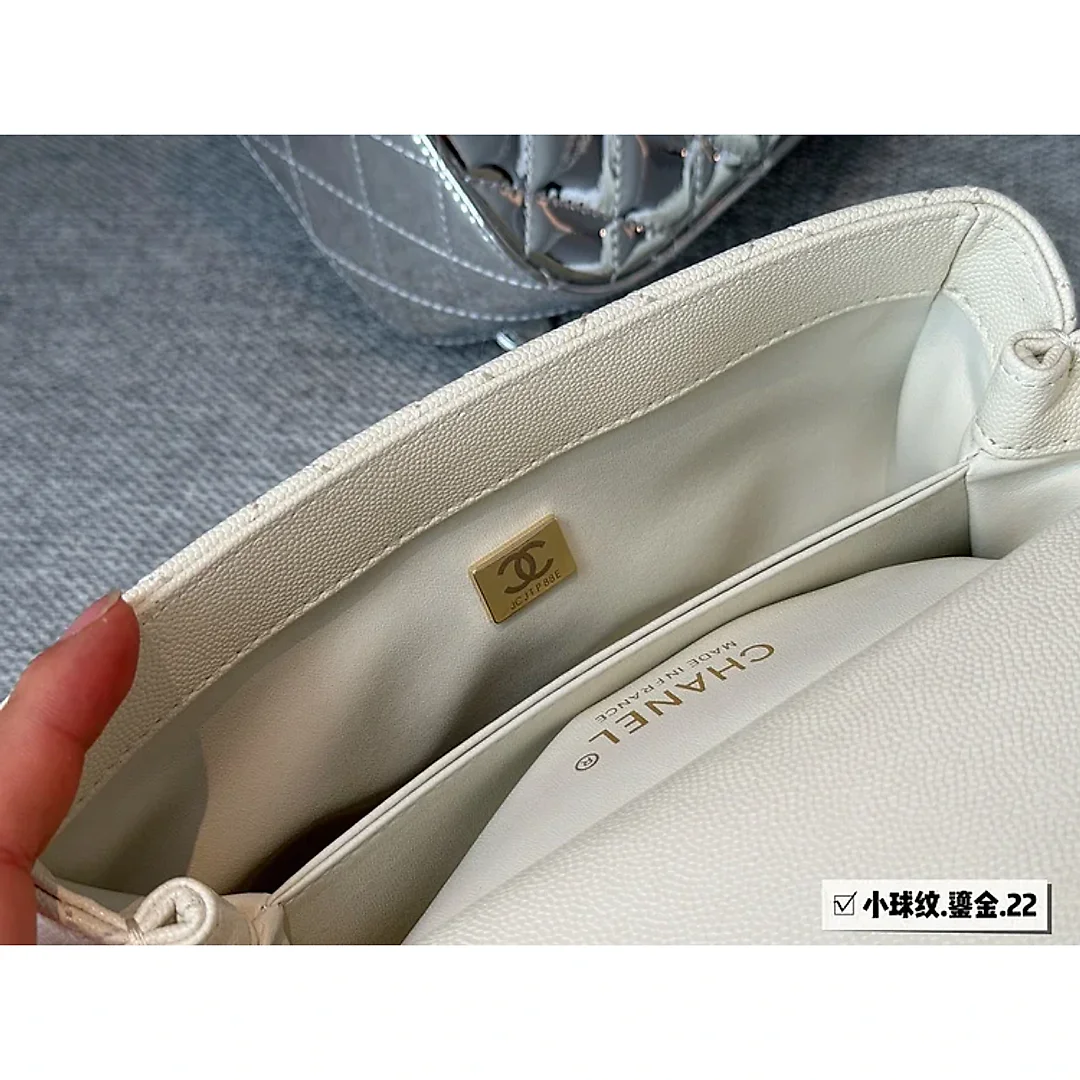 CC new arrival coco handle caviar leather size : 23*13cm