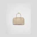 PP Medium antique nappa leather top handle bag – Desert Beige