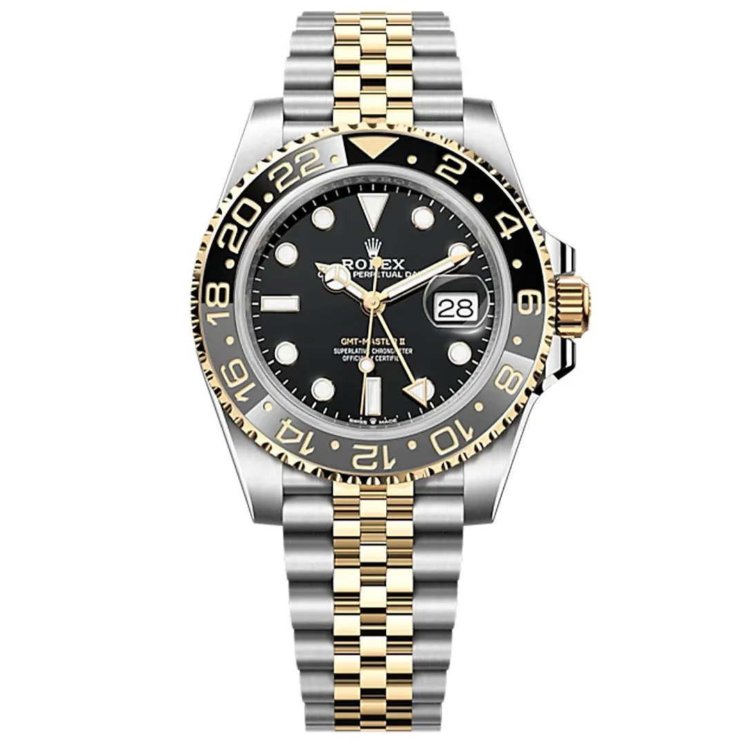 GMT-Masterll Oyster, 40 mm, Oystersteel and yellow gold