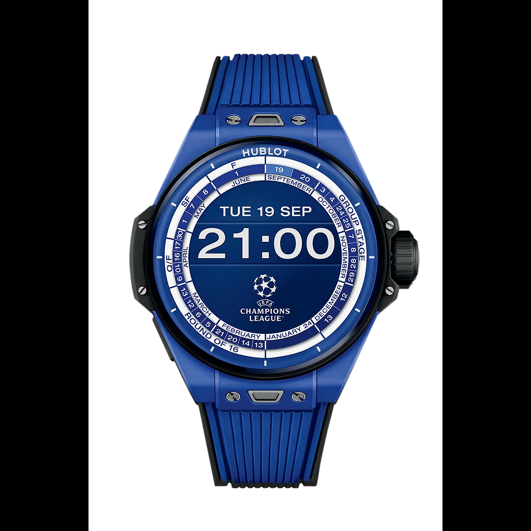 Hublot Big Bang E GEN3 UEFA CHAMPIONS LEAGUE, Blue Ceramic, 44mm, Ref# 450.EX.1100.RX.UCL23