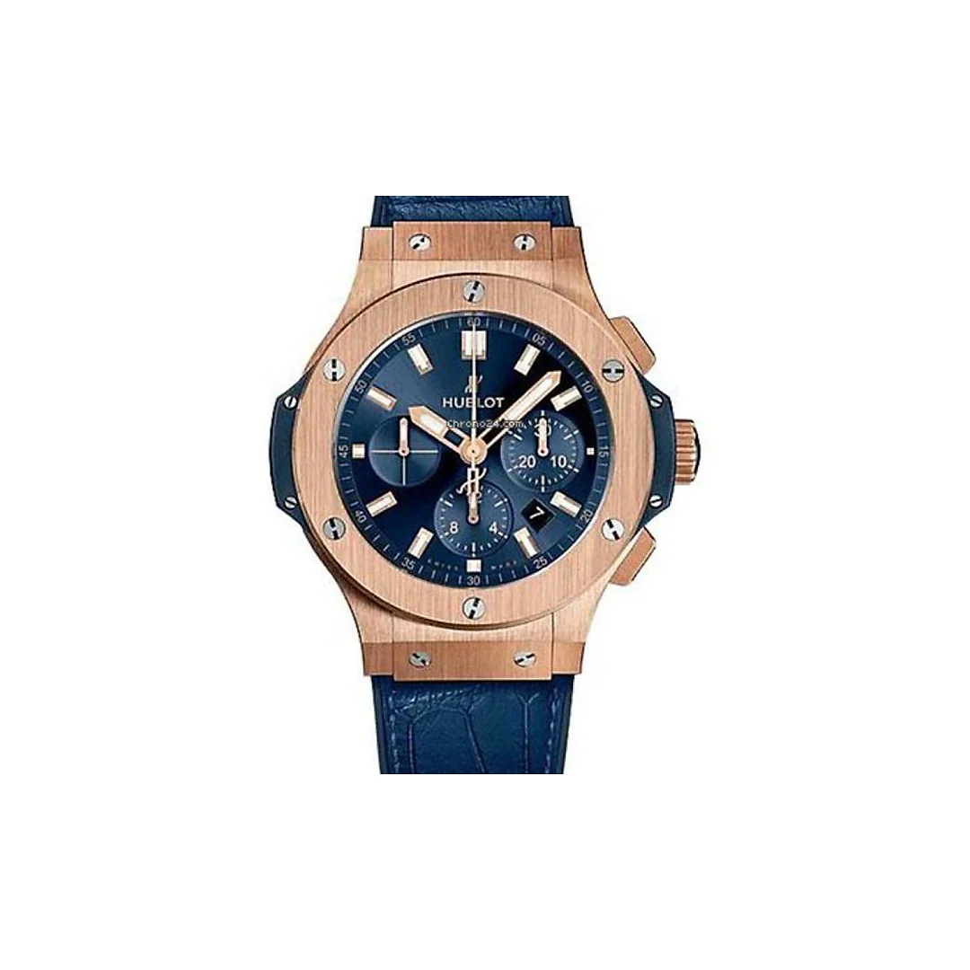 Hublot Big Bang Gold Blue 44mm, Ref# 301.PX.7180.LR