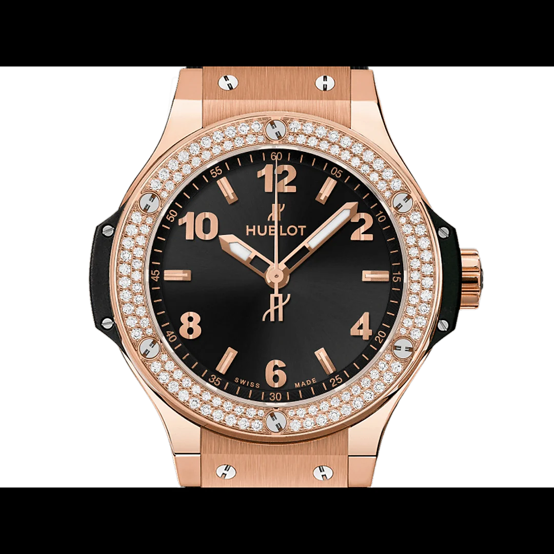 Hublot Big Bang Gold Diamonds, 38mm, Ref# 361.PX.1280.RX.1104