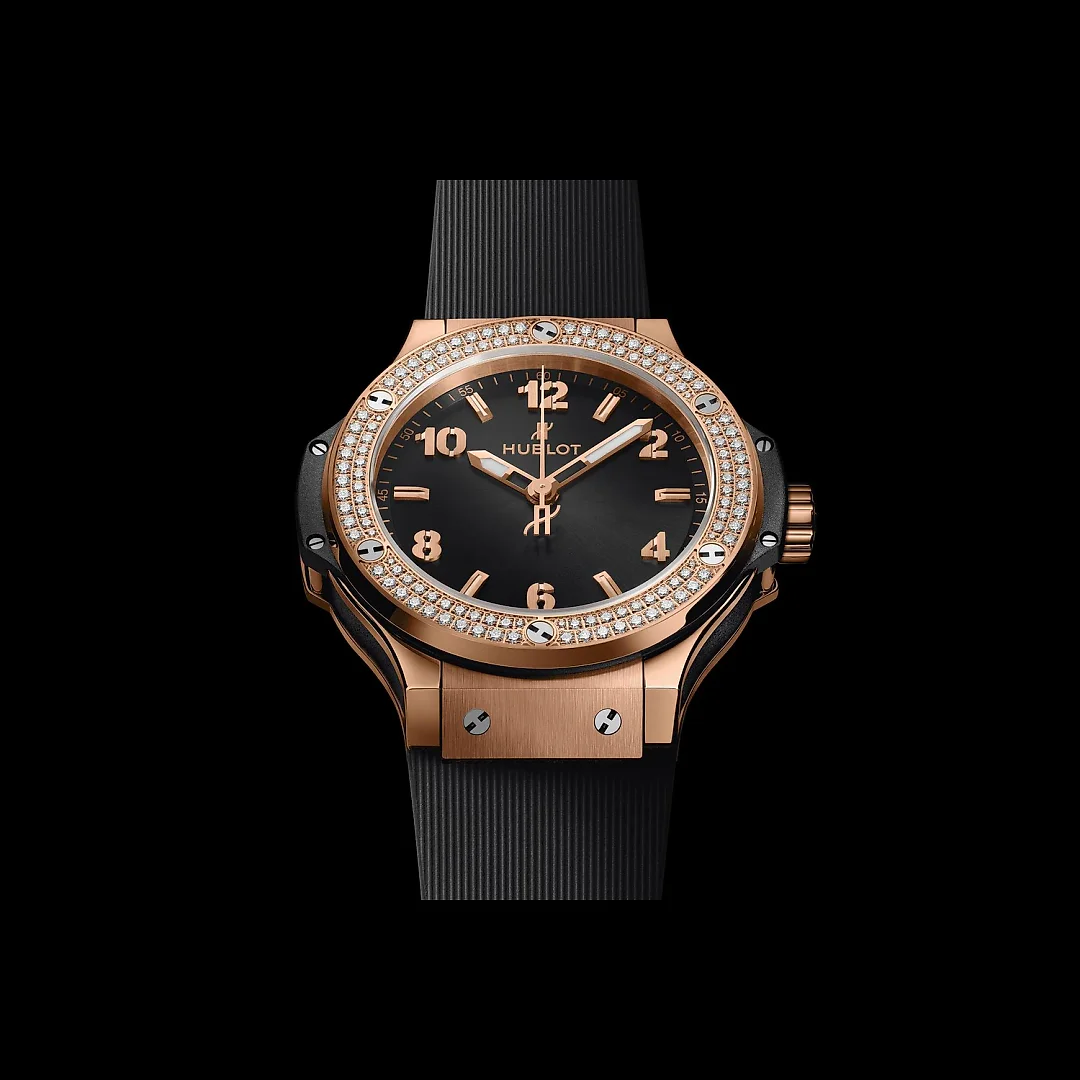Hublot Big Bang Gold Diamonds, 38mm, Ref# 361.PX.1280.RX.1104