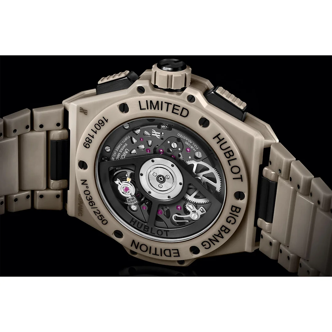 Hublot Big Bang INTEGRATED BEIGE CERAMIC Ref# 451.CZ.4620.CZ