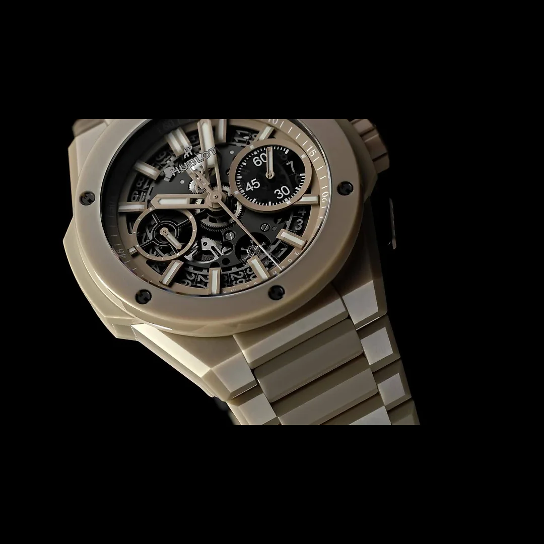 Hublot Big Bang INTEGRATED BEIGE CERAMIC Ref# 451.CZ.4620.CZ