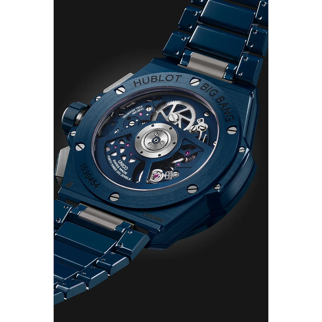 Hublot Big Bang Integrated Blue Ceramic Ref# 451.EX.5123.EX