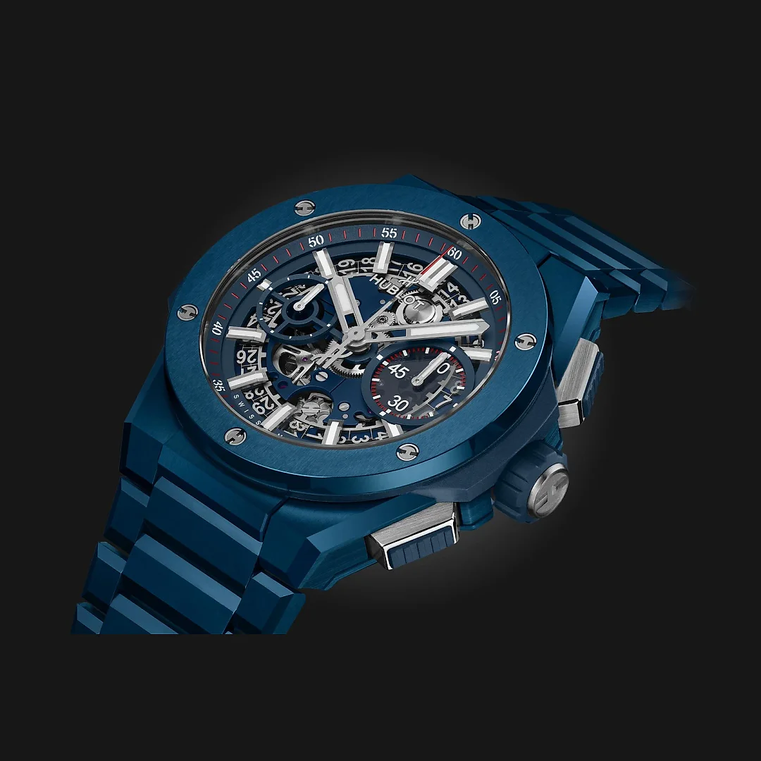 Hublot Big Bang Integrated Blue Ceramic Ref# 451.EX.5123.EX