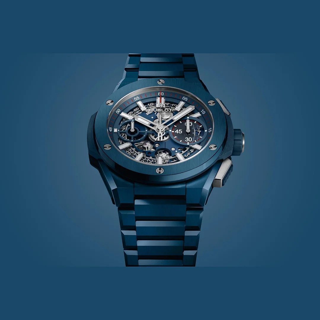 Hublot Big Bang Integrated Blue Ceramic Ref# 451.EX.5123.EX