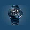 Hublot Big Bang Integrated Blue Ceramic Ref# 451.EX.5123.EX