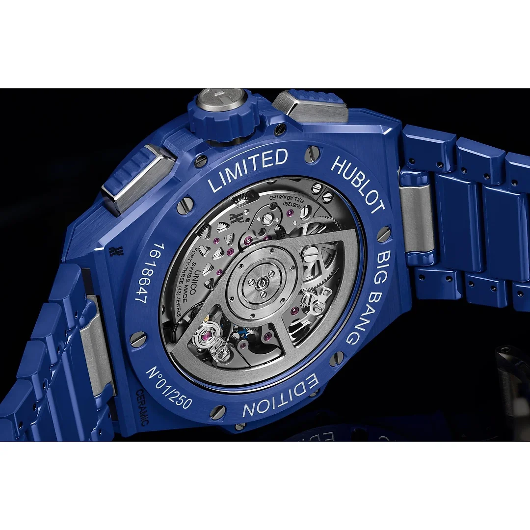 Hublot Big Bang Integrated Blue Indigo Ceramic Ref# 451.EX.5129.EX