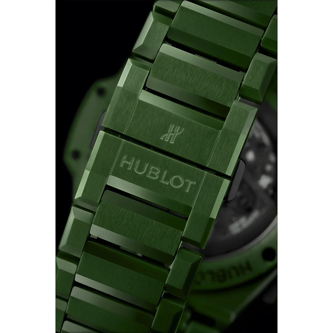 Hublot Big Bang INTEGRATED GREEN CERAMIC Ref# 451.GX.5220.GX