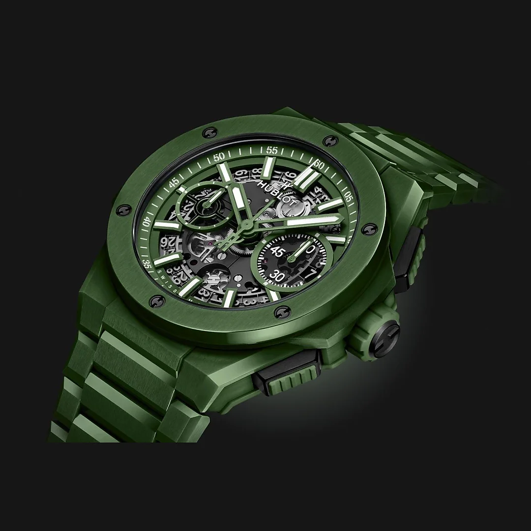 Hublot Big Bang INTEGRATED GREEN CERAMIC Ref# 451.GX.5220.GX