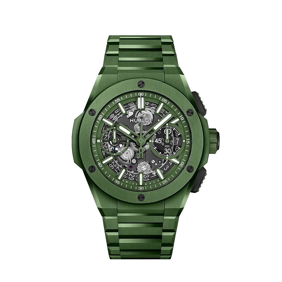 Hublot Big Bang INTEGRATED GREEN CERAMIC Ref# 451.GX.5220.GX